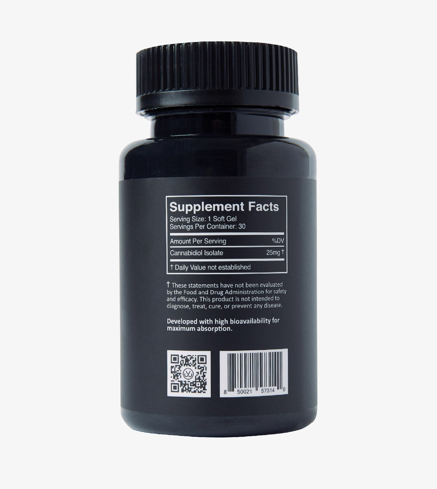 Just Live CBD Vegan Softgels