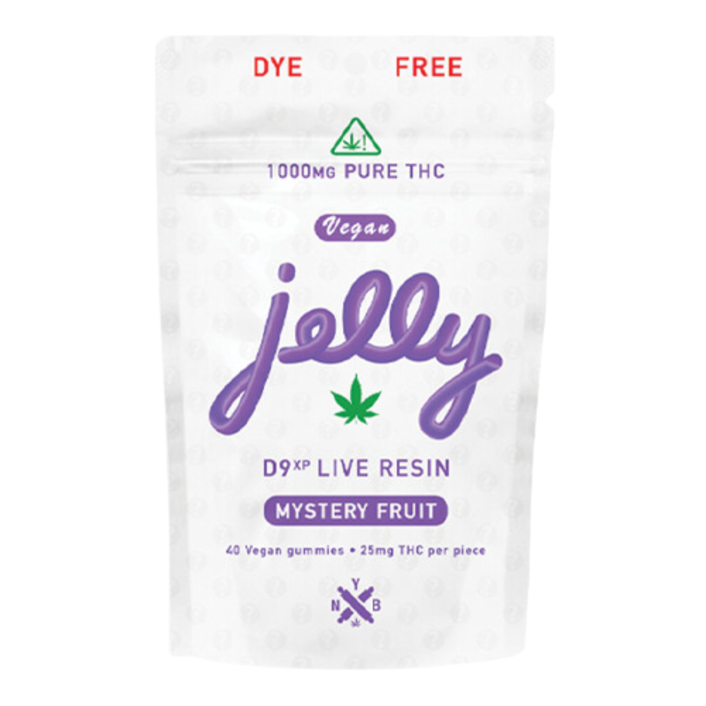Jelly | Delta-9 THC Gummies Mystery Fruit | 25mg – 40ct