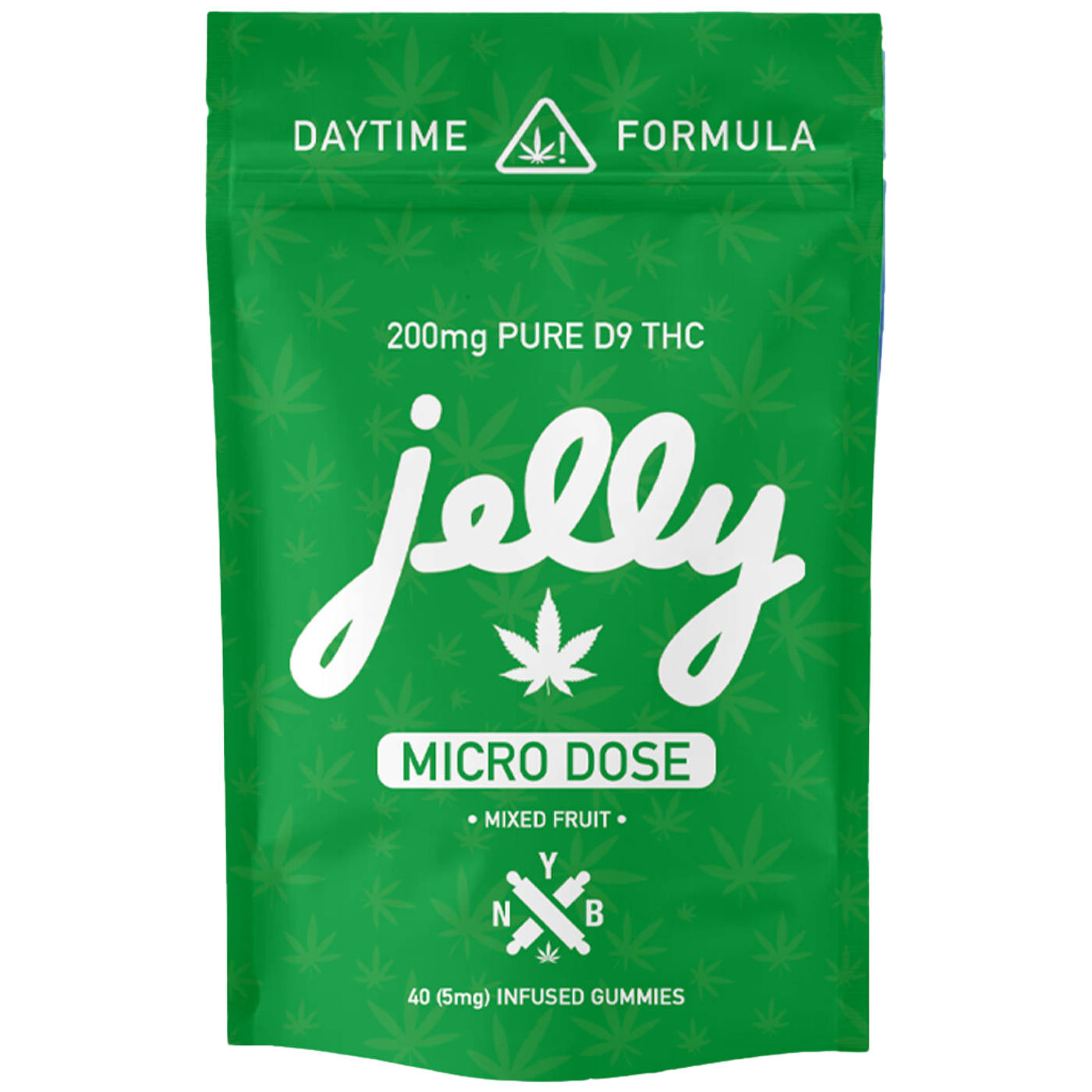 Jelly | Delta-9 Micro Dose THC Gummies Mixed Fruit | 5mg – (40ct)