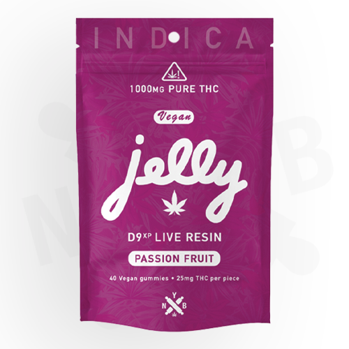 Jelly | Delta-9 THC Gummies Passionfruit | 25mg – 40ct