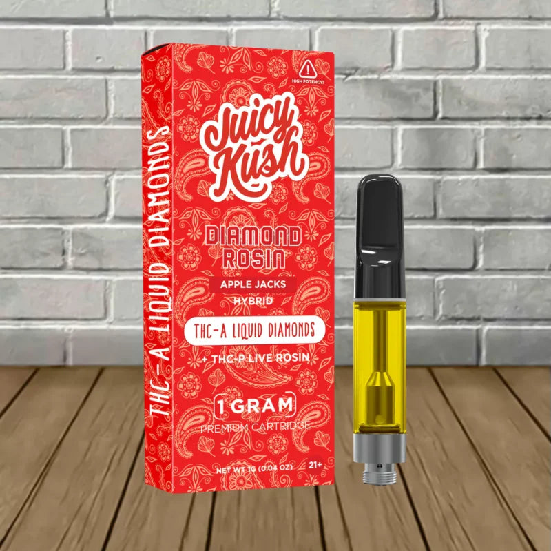 Juicy Kush Diamond Rosin THCa + THCp 1g Vape Cart Best Price