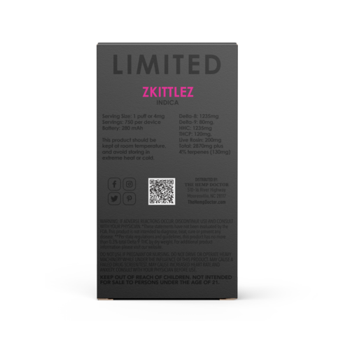 The Hemp Doctor Kayo Limited 3G Disposable Vape