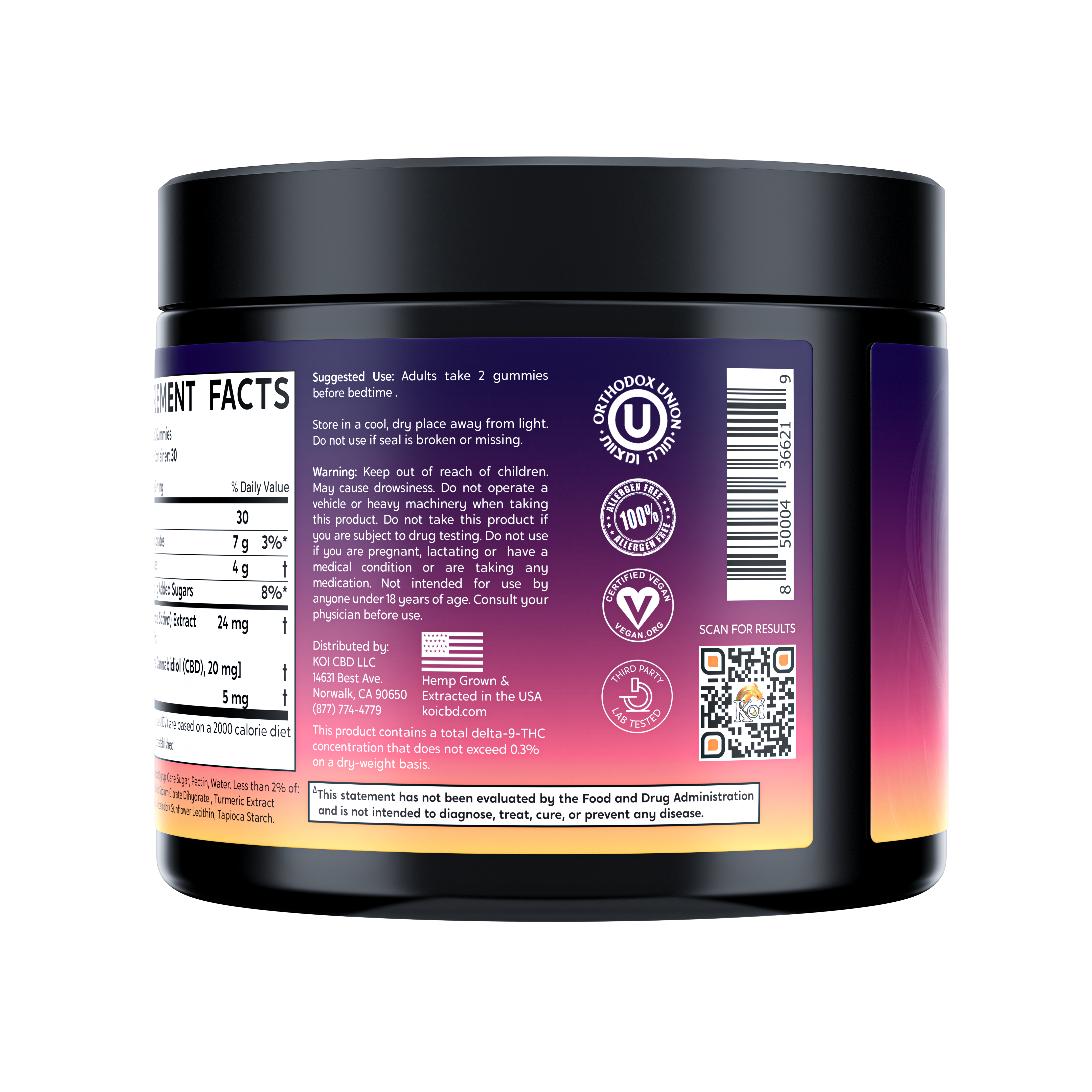 Koi CBD Gummies | Nighttime Rest