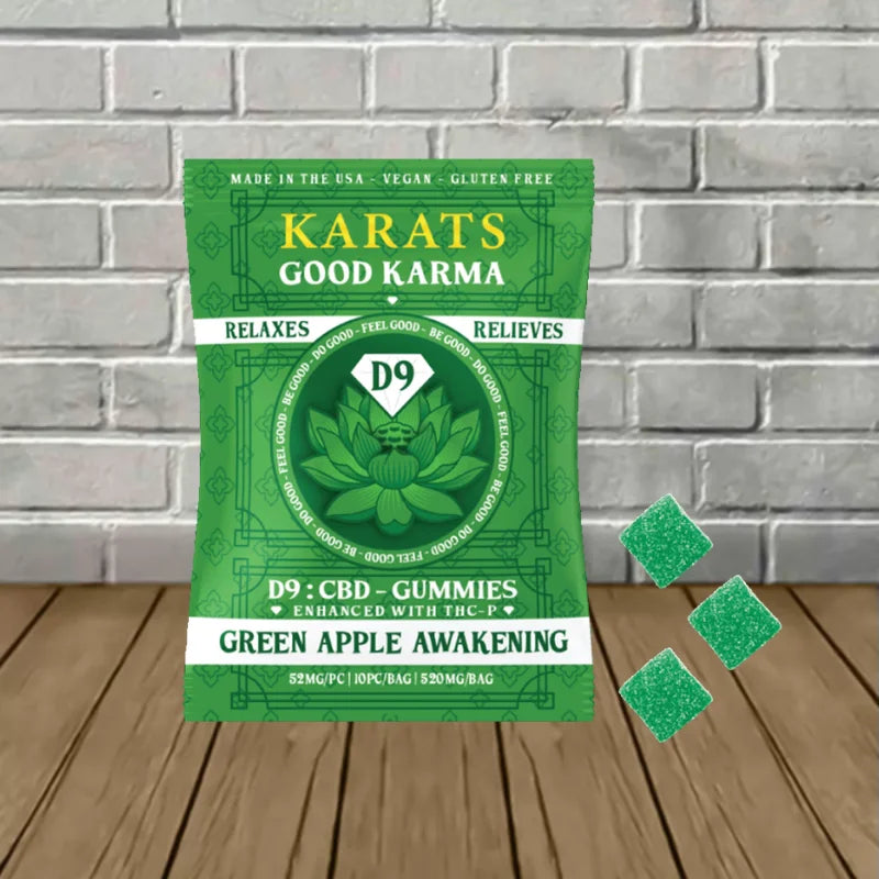 Karats Good Karma D9 + CBD Gummies 520mg Best Price