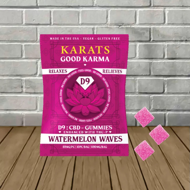 Karats Good Karma D9 + CBD Gummies 520mg Best Price