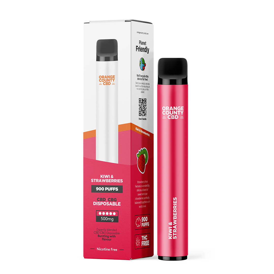 3ml CBD/CBG - Kiwi & Strawberries (500mg)