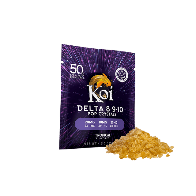 Koi Tropical Delta 8-9-10 Pop Crystals Best Price