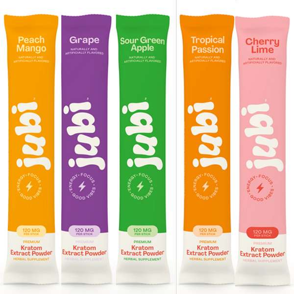 Jubi Kratom Stick Packs (5 Flavors) – 120mg Per Stick