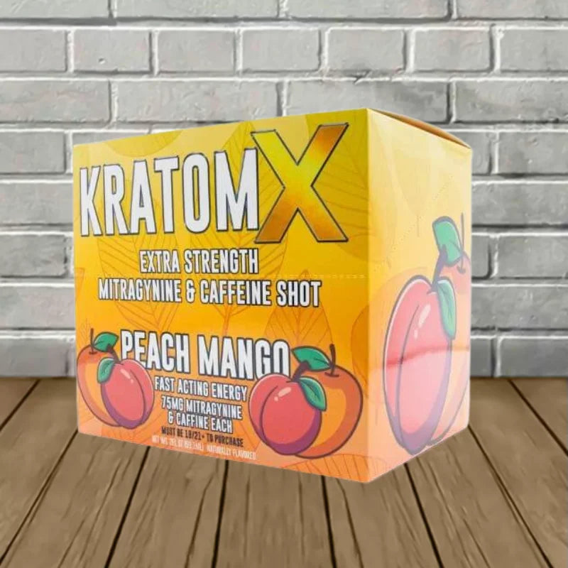 KratomX Kratom + Caffeine Liquid Extract Shot 2oz Best Price