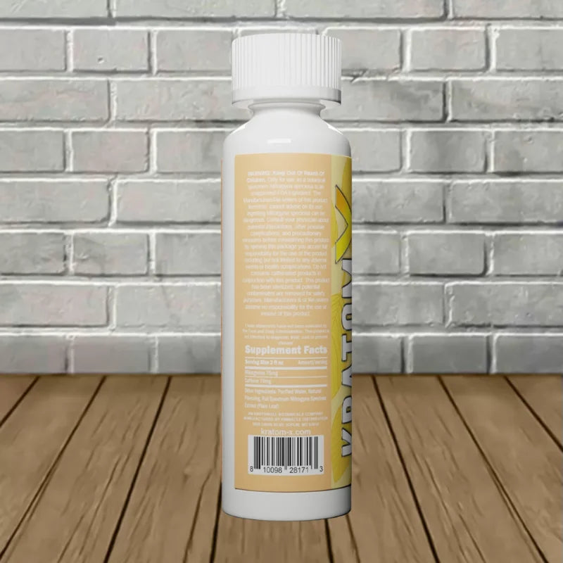 KratomX Kratom + Caffeine Liquid Extract Shot 2oz Best Price
