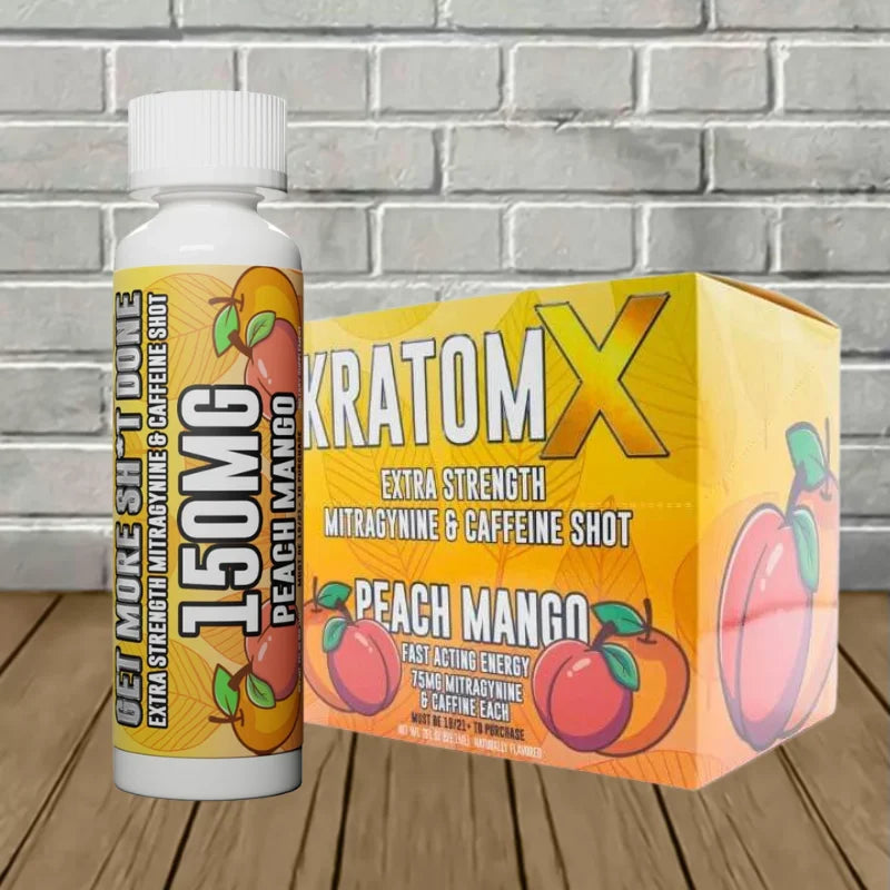 KratomX Kratom + Caffeine Liquid Extract Shot 2oz Best Price