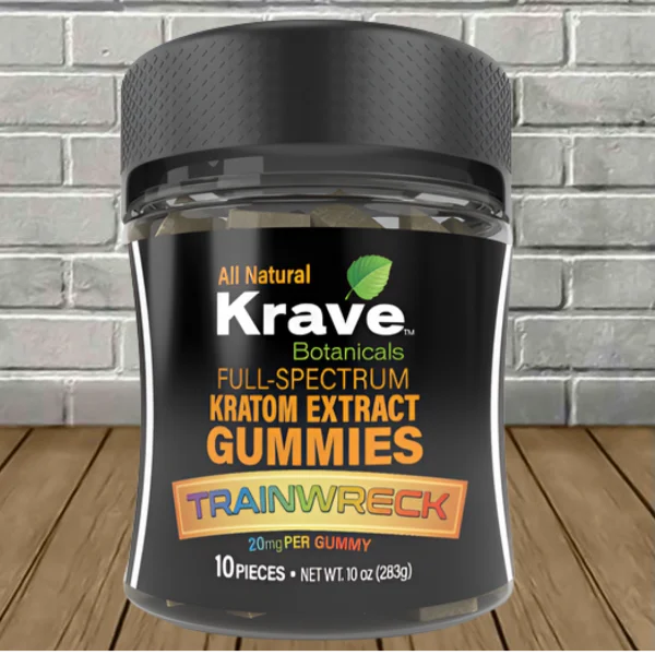 Krave Botanicals Full Spectrum Kratom Extract Gummies 200mg Best Price