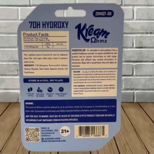 Kream Hydroxy + Kana Tablets 600 mg Bulk Case Deal