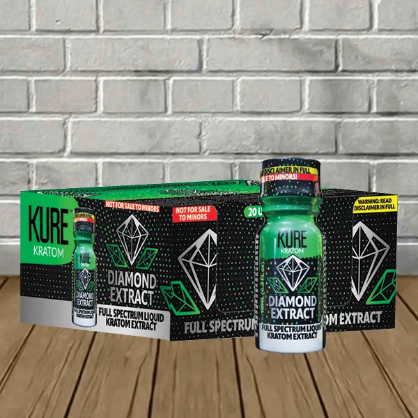 Kure Kratom Full Spectrum Liquid Kratom Diamond Extract 10ml Best Price