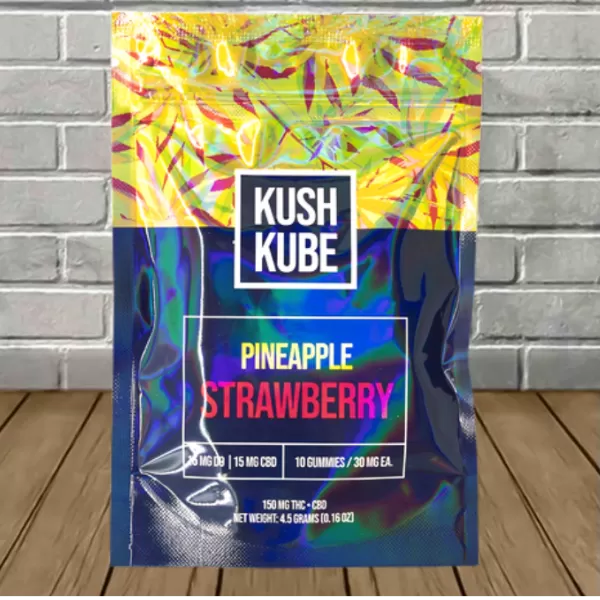 Kush Kube Delta 9 THC Gummies 300mg Best Price