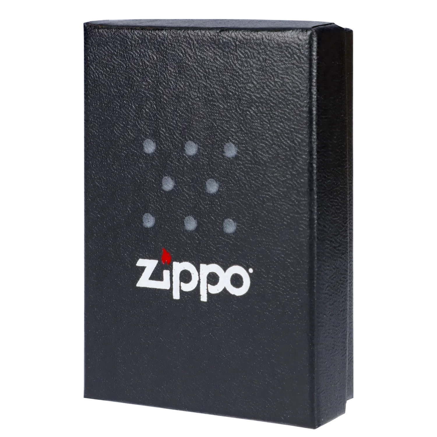 Queen of Bud Black Obsidian Vertical Flame Zippo