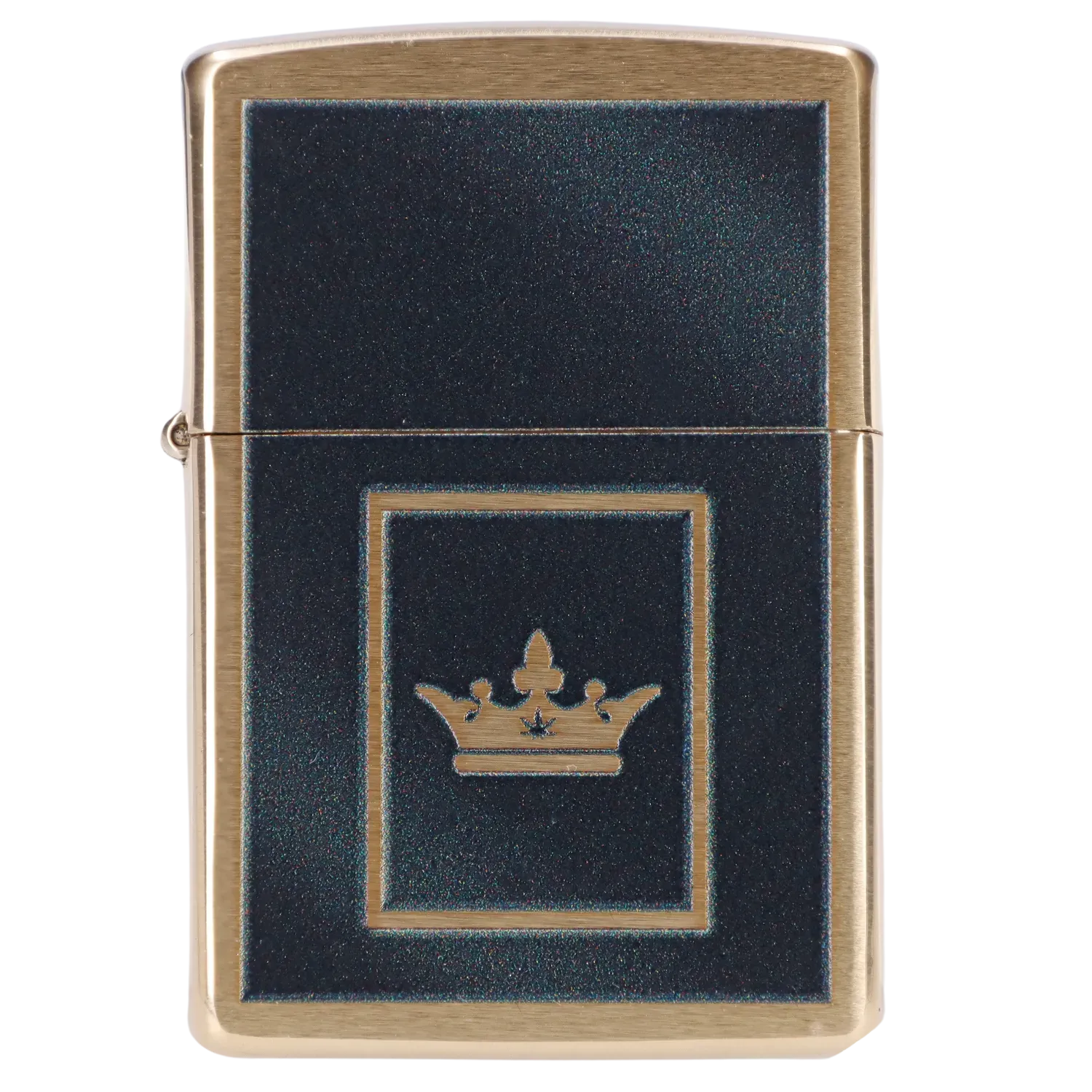 Queen of Bud Black Obsidian Flame of Dreams Zippo