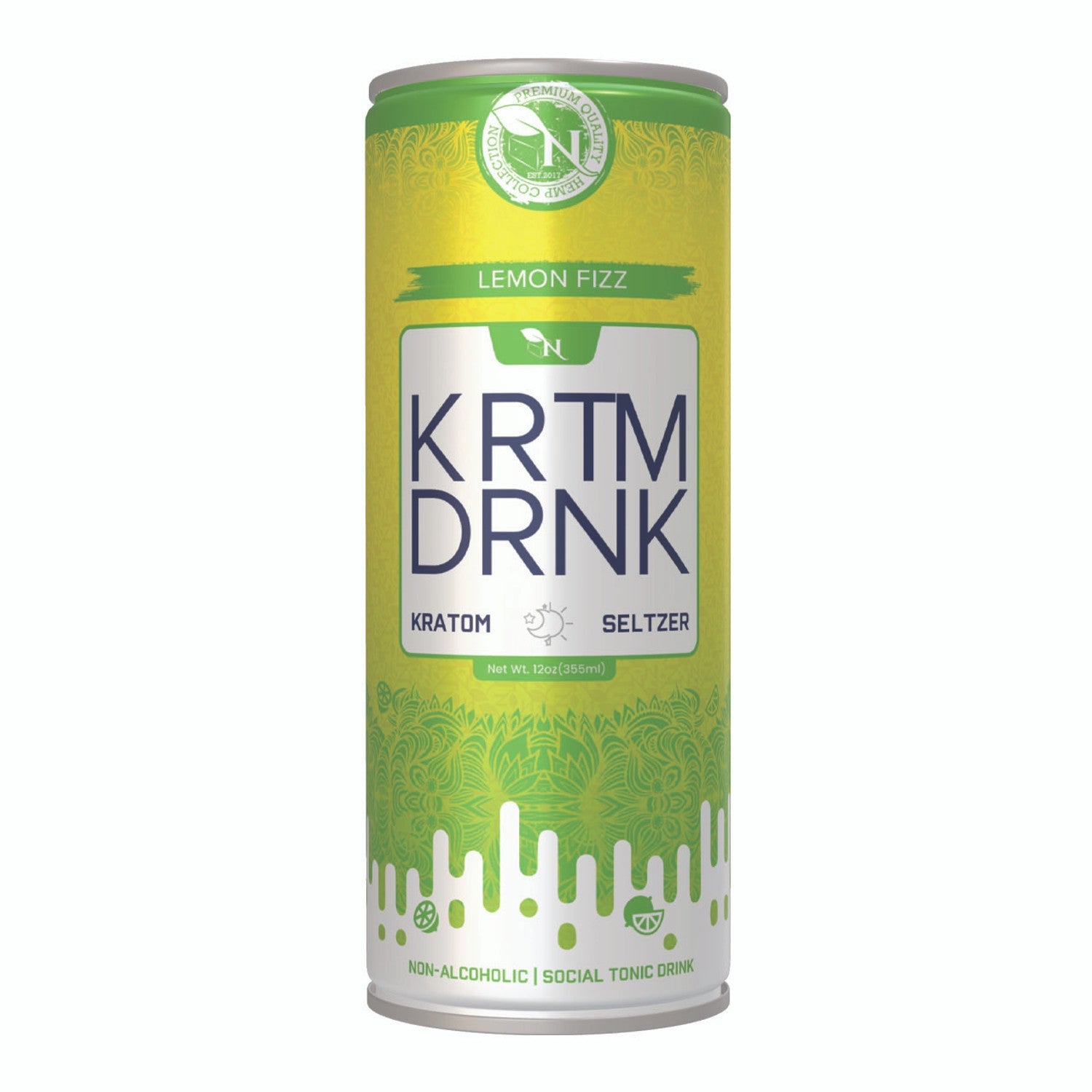 KRATOM BEVERAGE - LEMON FIZZ - 80MG - 4 PACK