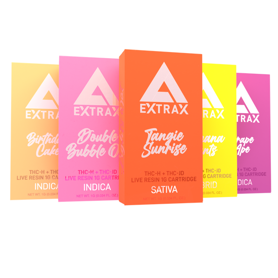 Delta Extrax THCh + THCJD Cartridge 1G Best Price
