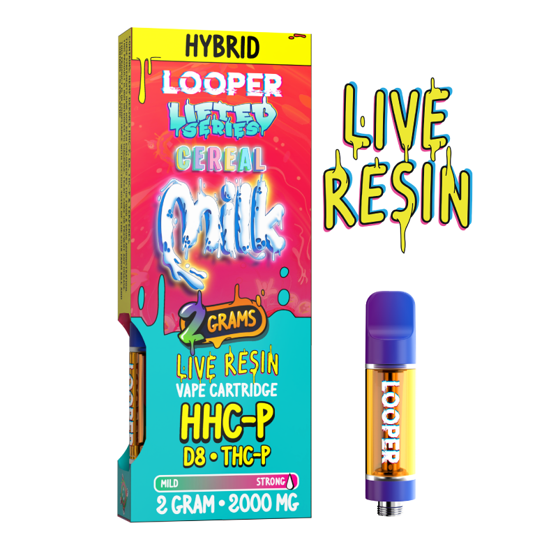 Lifted Series 2g Cartridge: Cereal Milk by Looper Vape