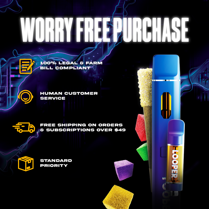 Looper Vape THCA Prerolls: Orange Slushie