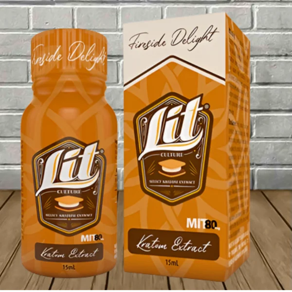 Lit Culture Fireside Delight Kratom Extract Shot 15ml Best Price
