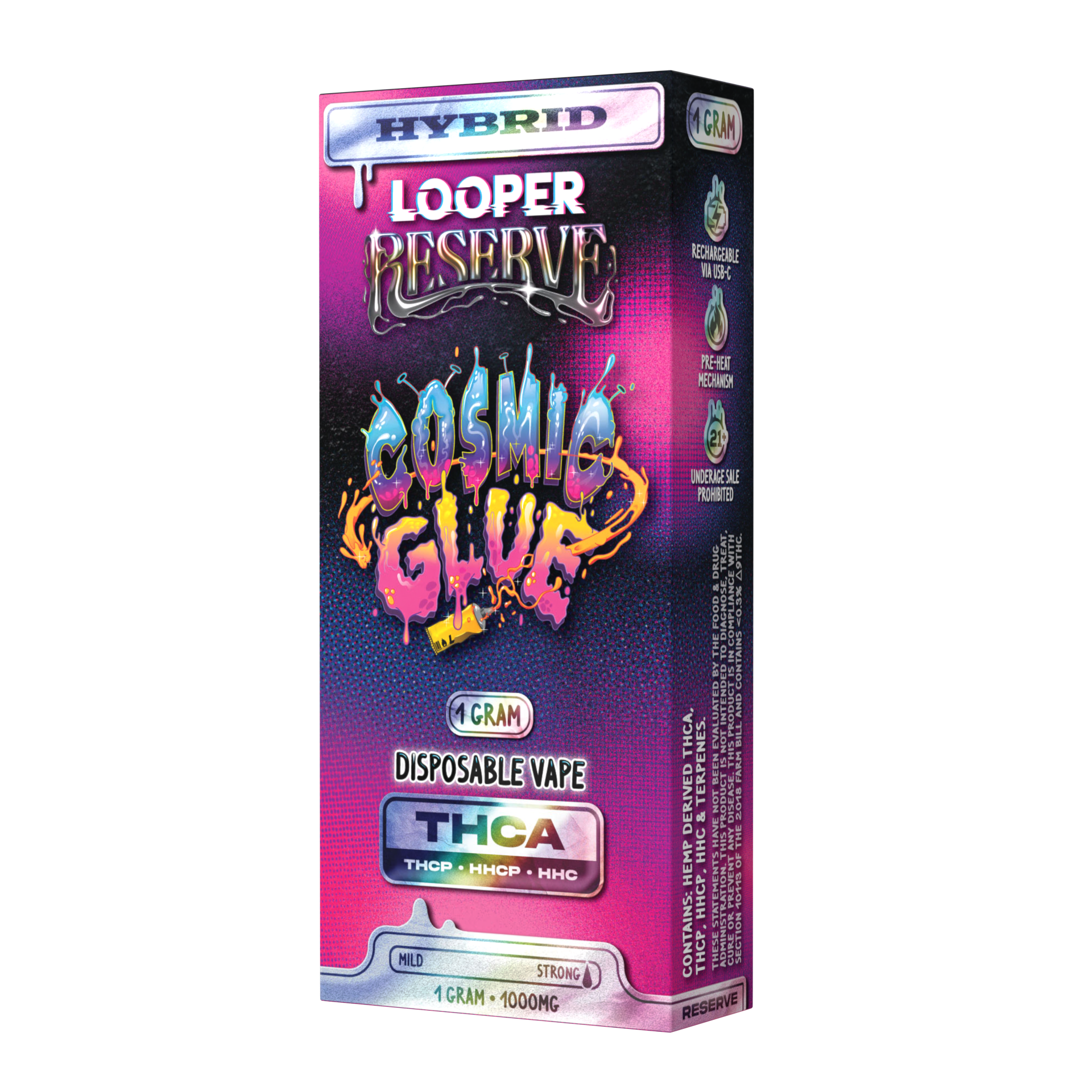 Looper Reserve 1G: Cosmic Glue Vape Pens