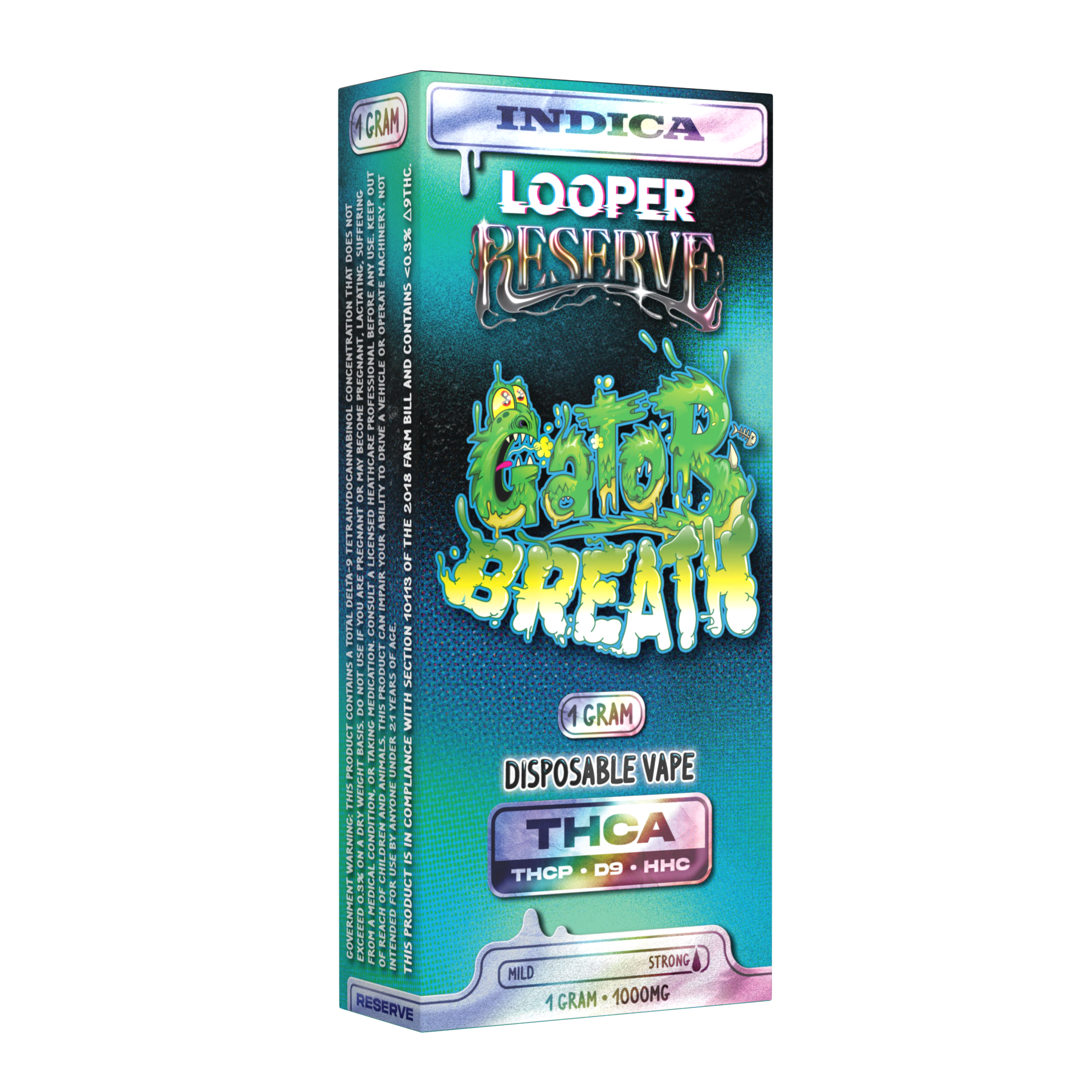 Looper Reserve 1G: Gator Breath Vape Pens