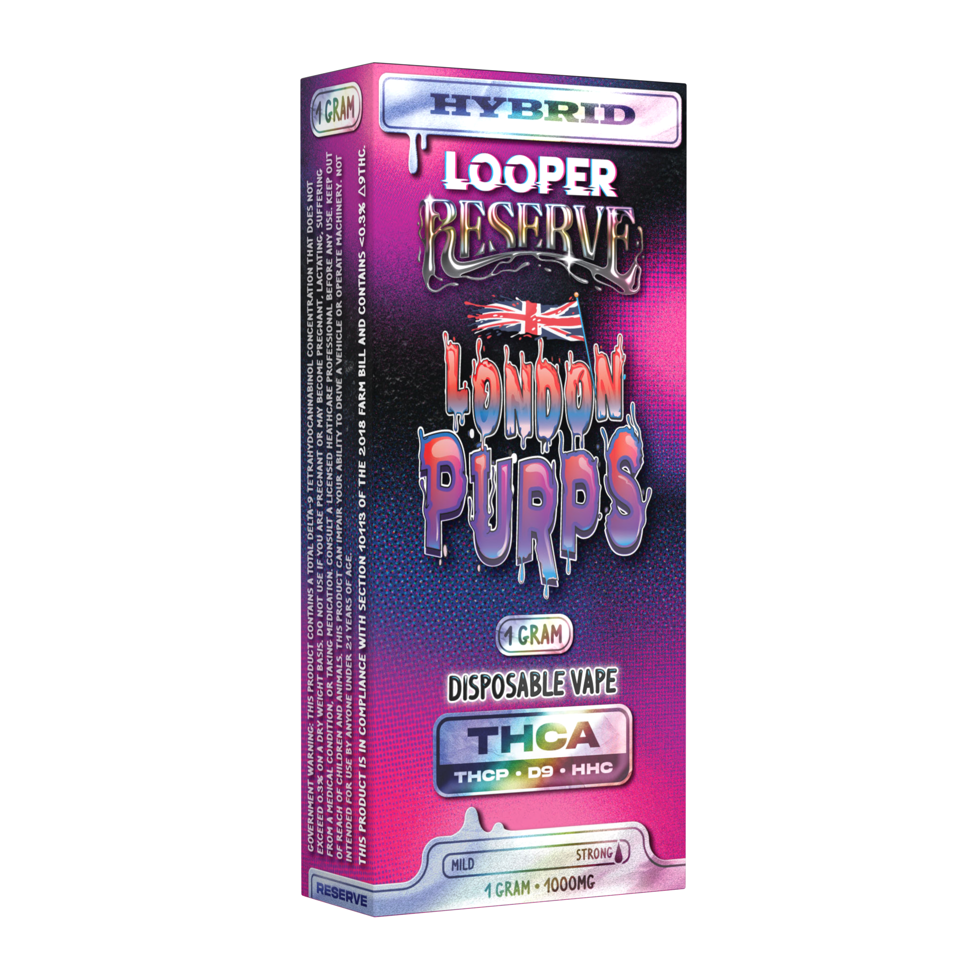 Looper Reserve 1G: London Purps Vape Pens