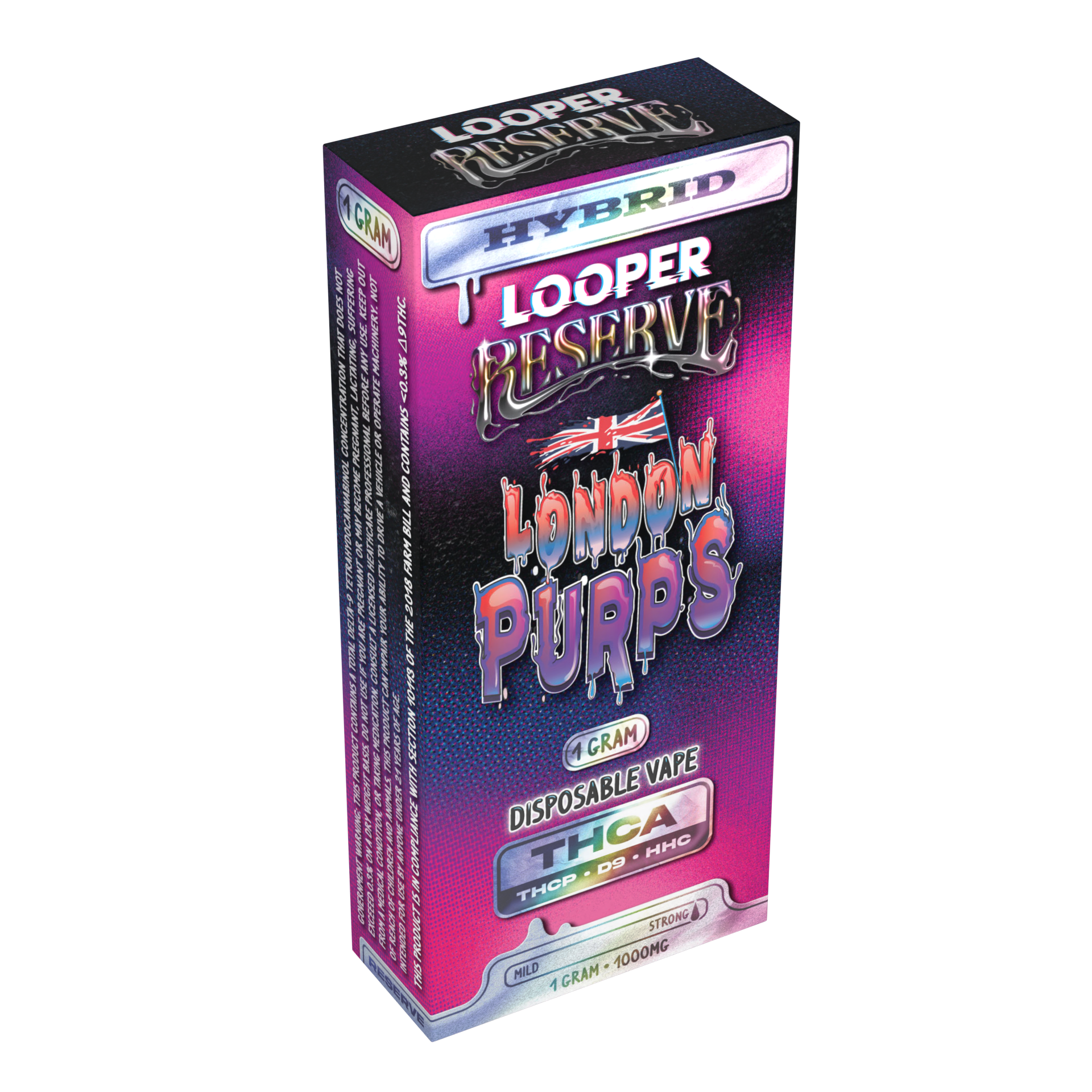 Looper Reserve 1G: London Purps Vape Pens