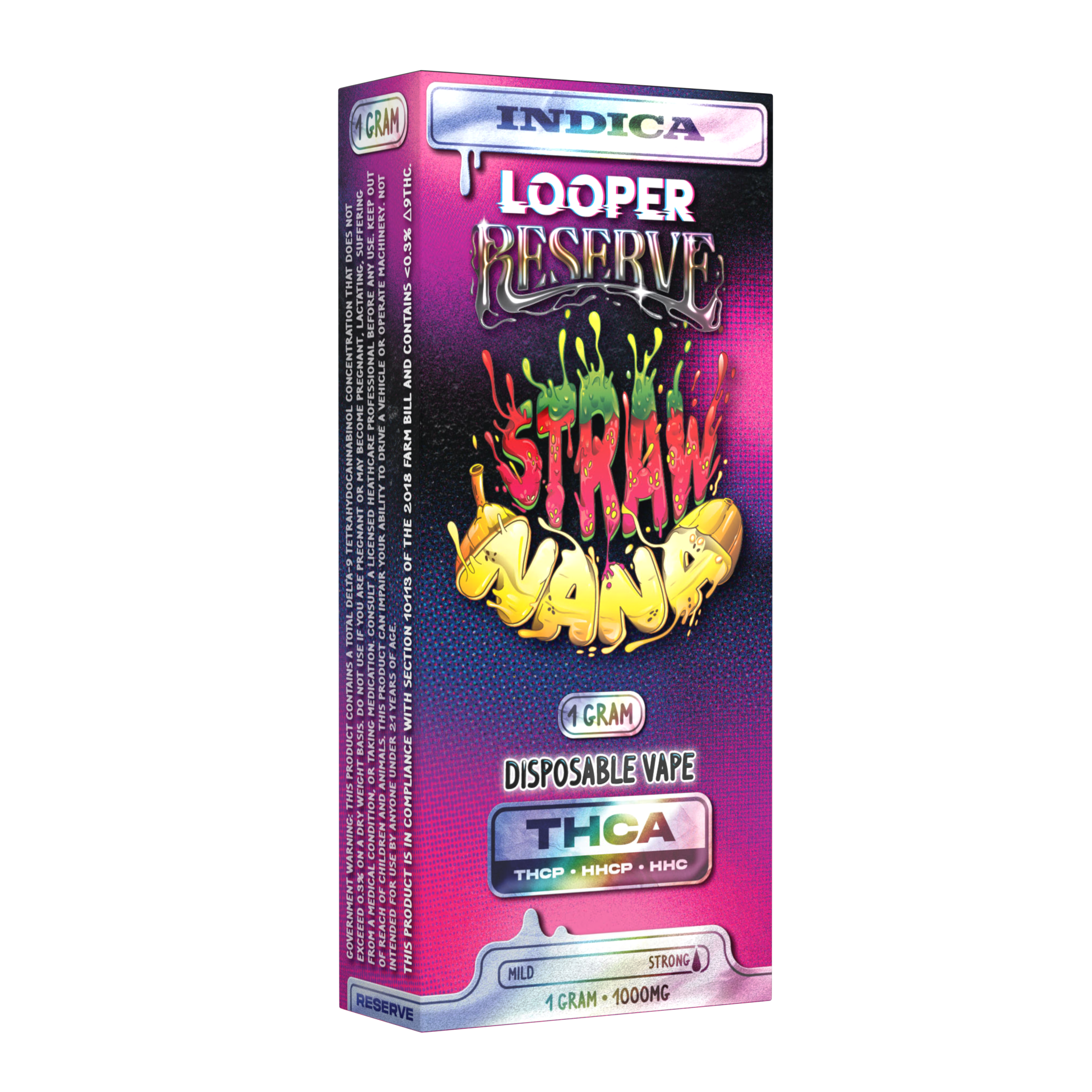 Looper Reserve 1G: Strawnana Vape Pens
