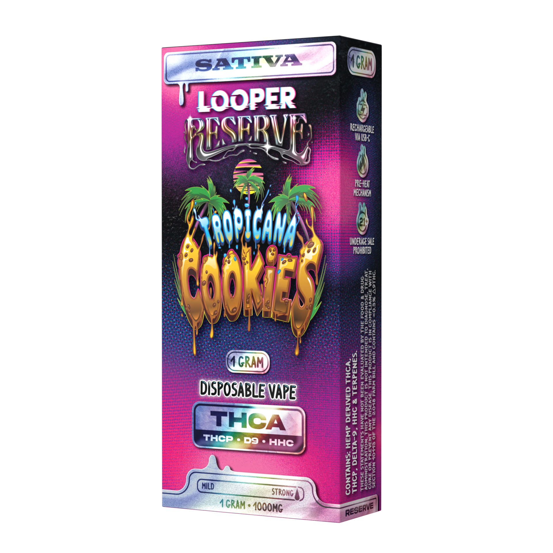 Looper Reserve 1G: Tropicana Cookies Vape Pens