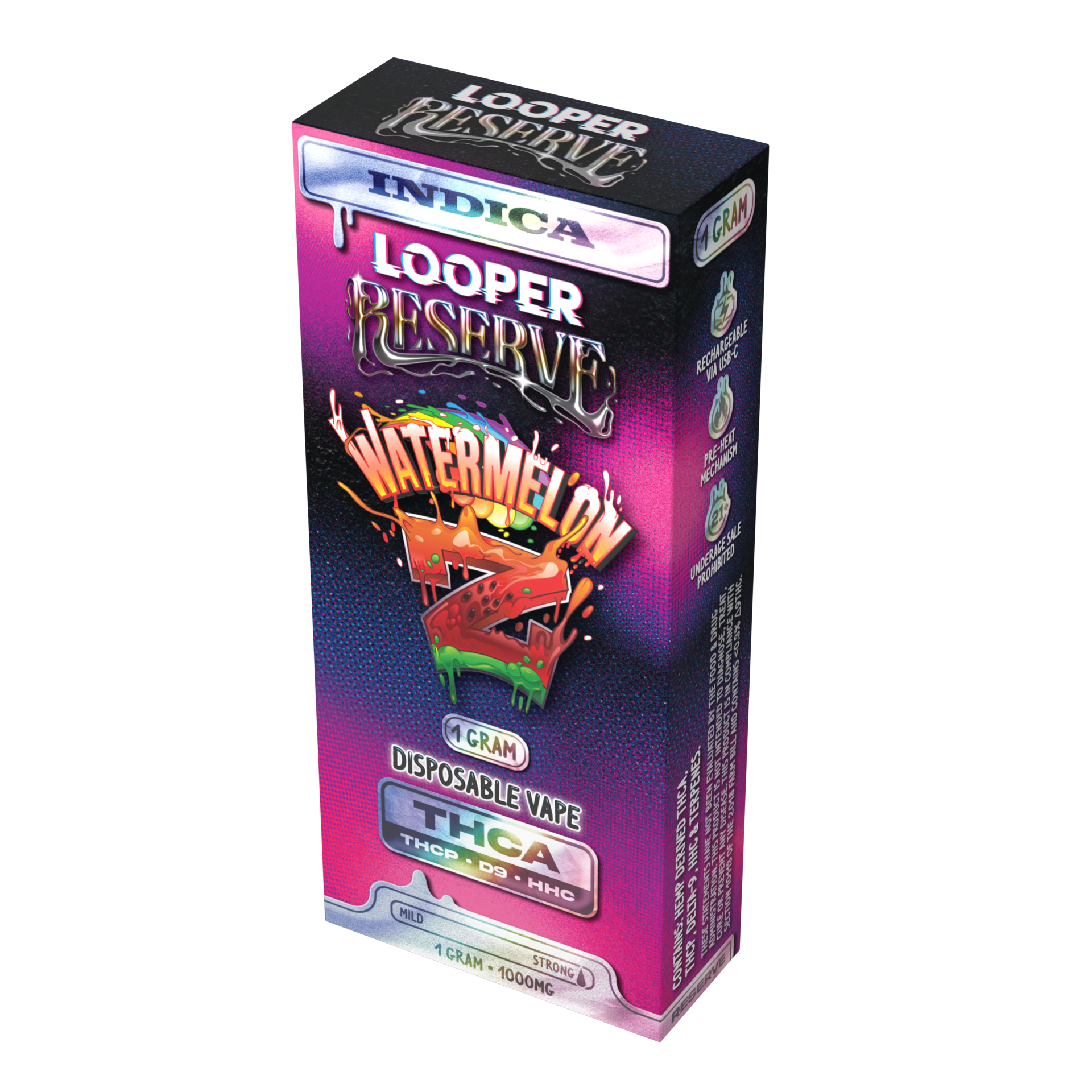 Looper Reserve 1G: Watermelon Z Vape Pens