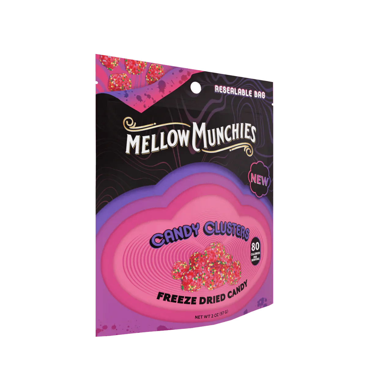 Mellow Fellow Candy Clusters Freeze Dried Candy