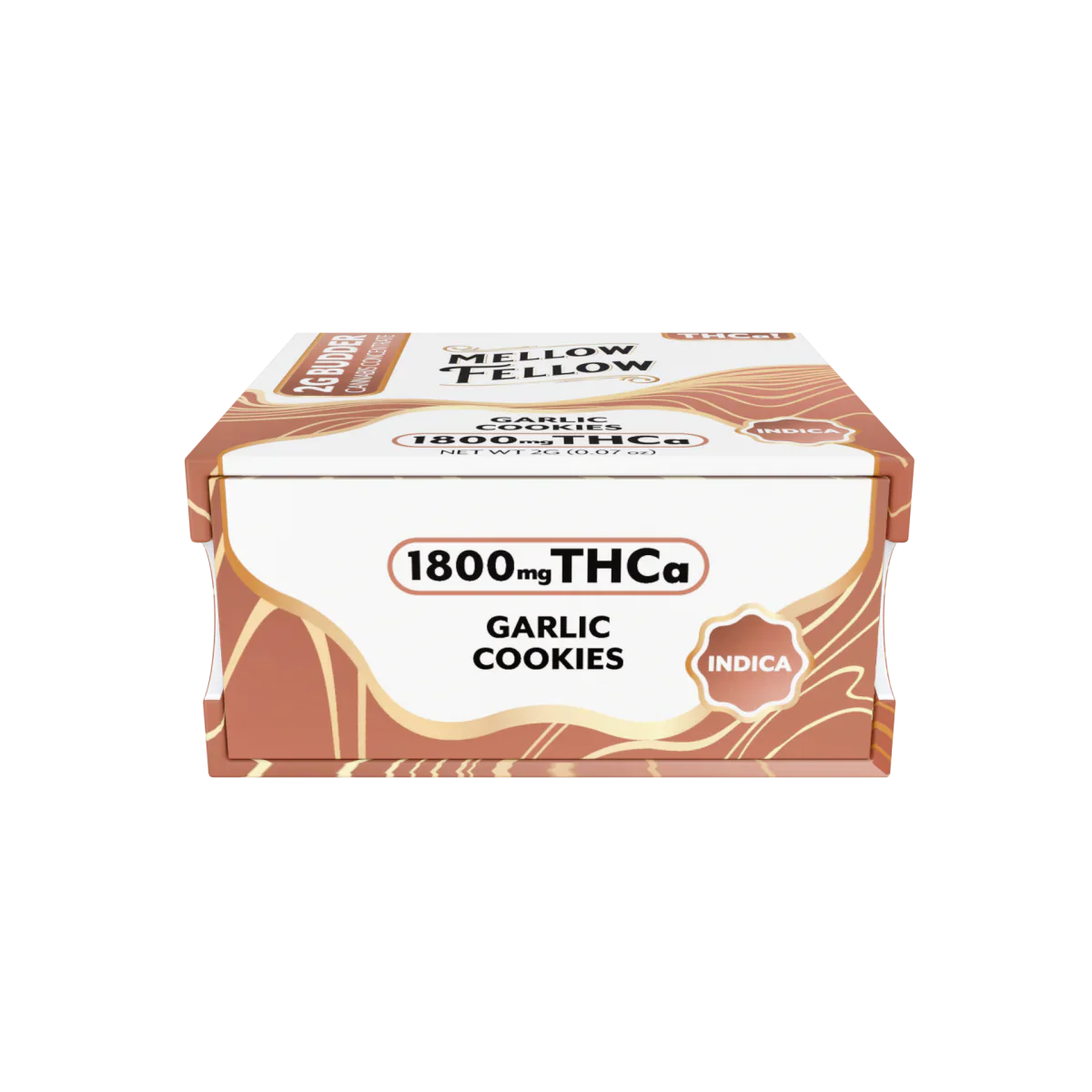 Mellow Fellow THCa 2g Budder Jar - Garlic Cookies (Indica) Best Price