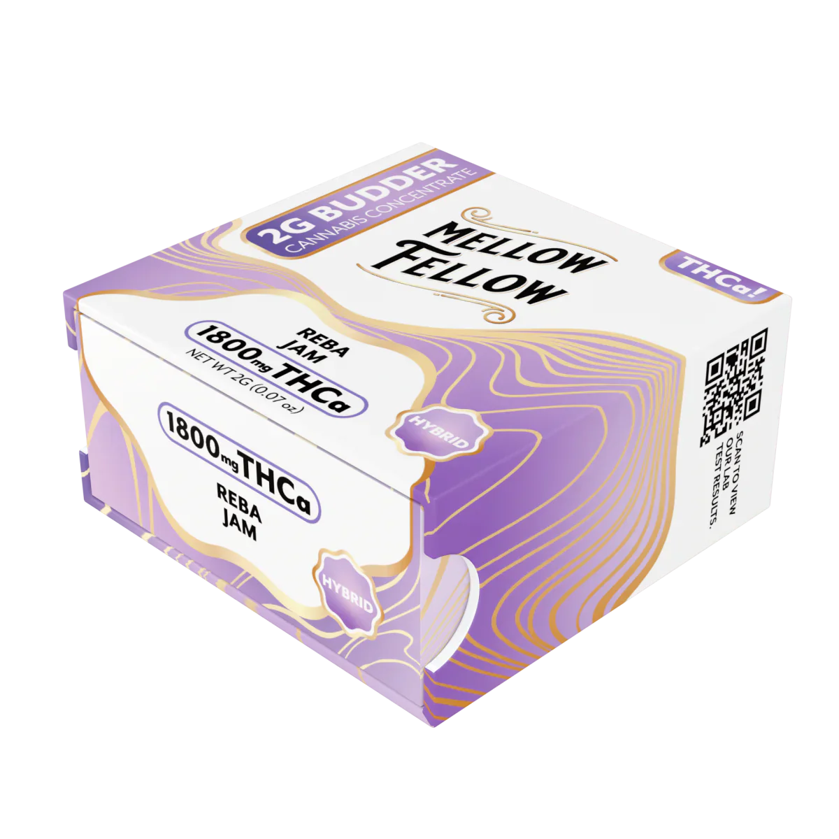 Mellow Fellow THCa 2g Budder Jar - Reba Jam (Hybrid) Best Price