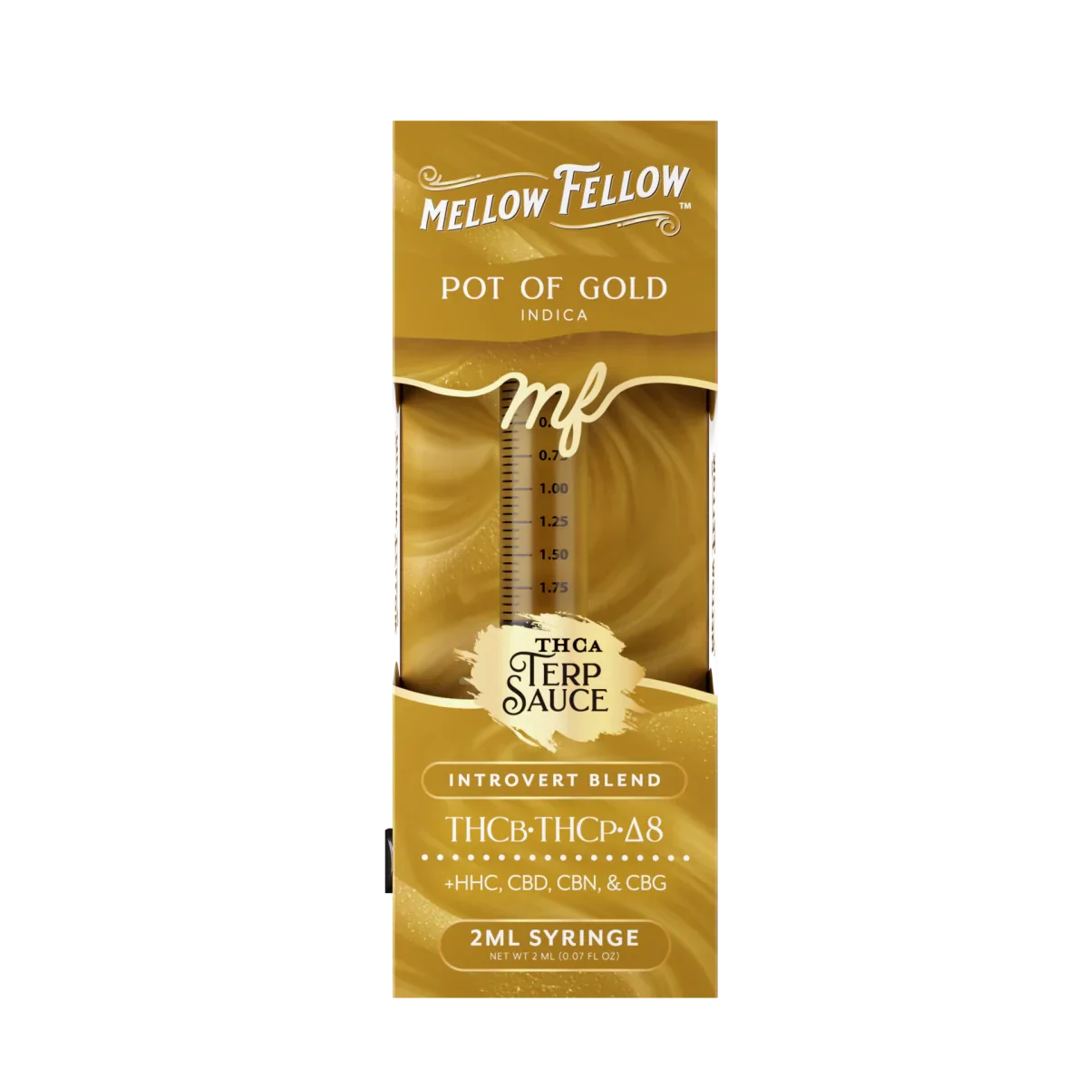 Introvert Blend - Terp Sauce 2ml Syringe - Pot of Gold (Indica)