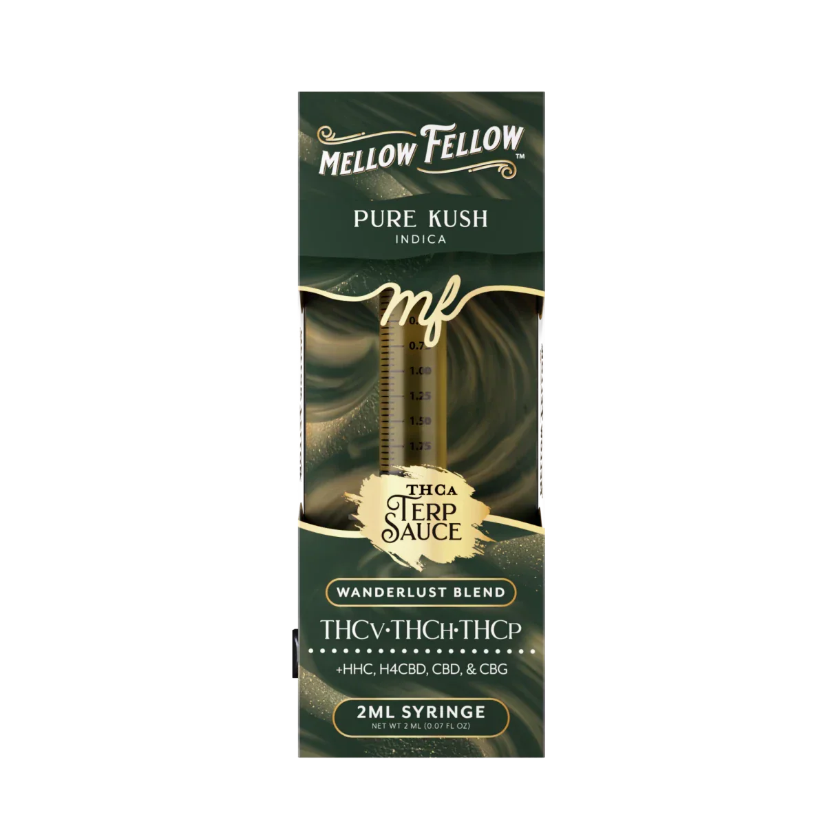 Wanderlust Blend - Terp Sauce 2ml Syringe - Pure Kush (Indica)