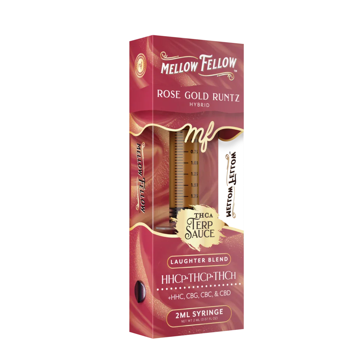 Laughter Blend - Terp Sauce 2ml Syringe - Rose Gold Runtz (Hybrid)