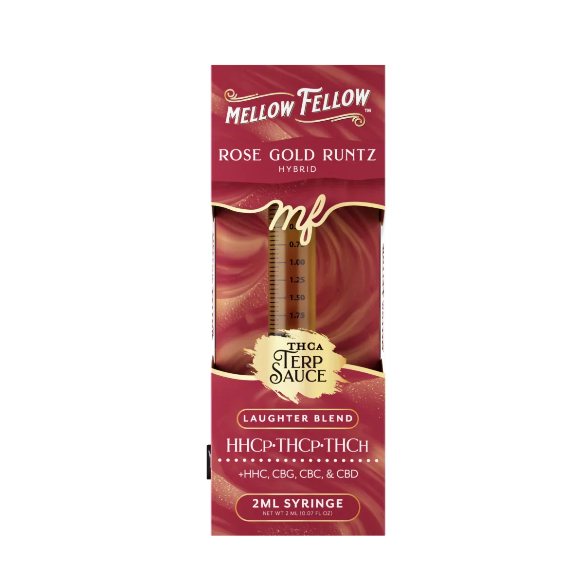 Laughter Blend - Terp Sauce 2ml Syringe - Rose Gold Runtz (Hybrid)