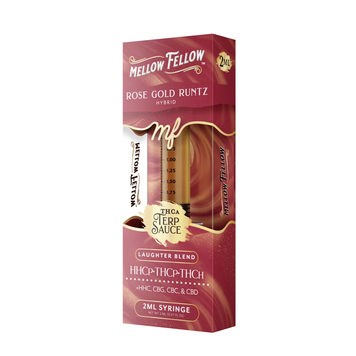Laughter Blend - Terp Sauce 2ml Syringe - Rose Gold Runtz (Hybrid)