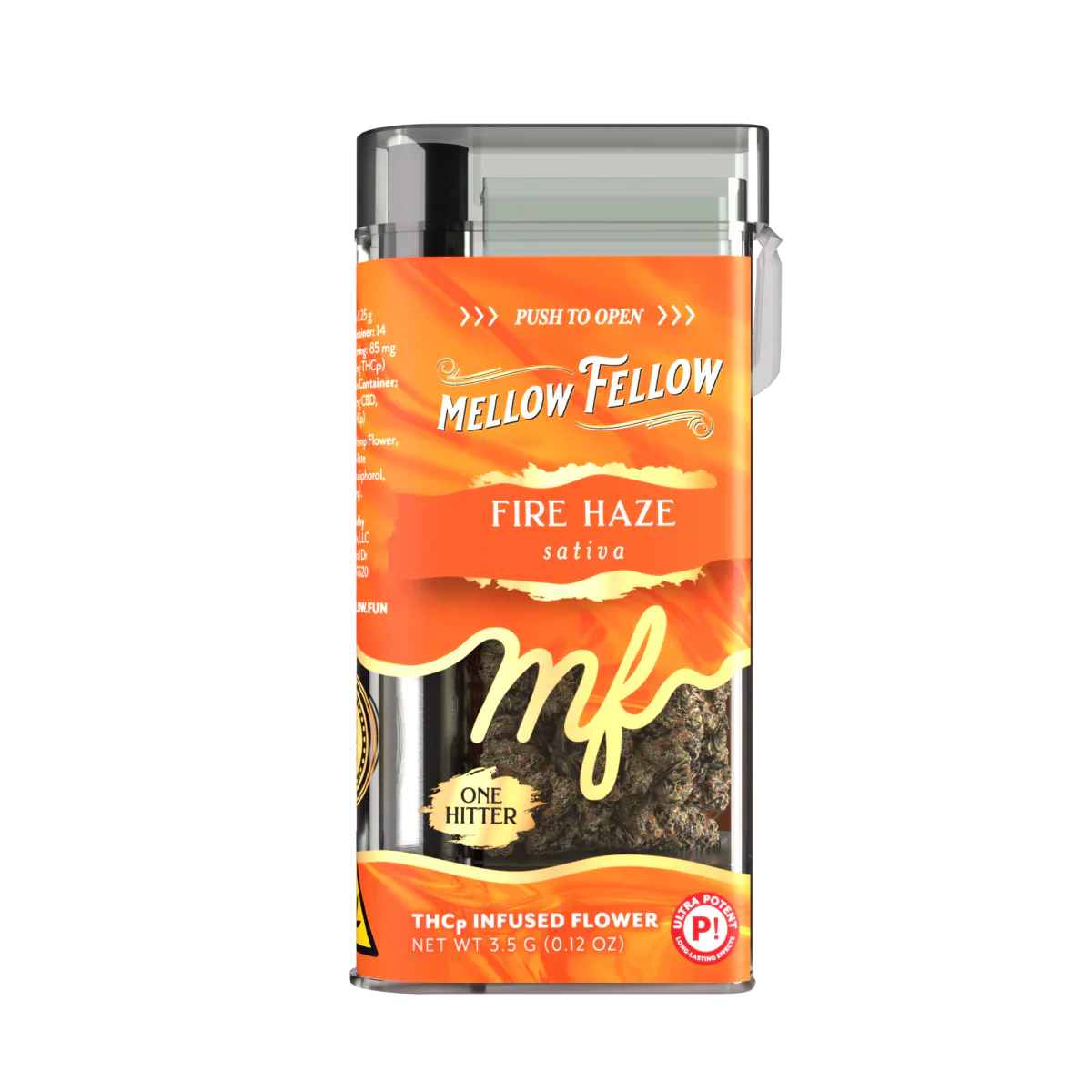 THCp 3.5g Infused Flower + One Hitter - Fire Haze (Sativa)