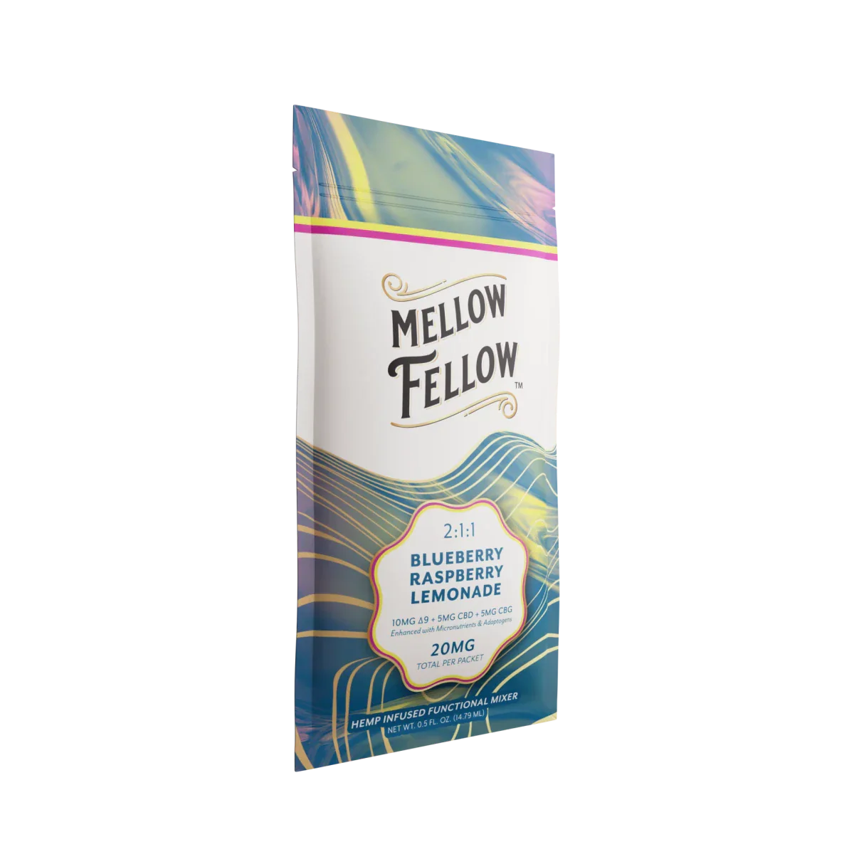 Delta 9 + CBD & CBG Mixers 10pc - Blueberry Raspberry Lemonade