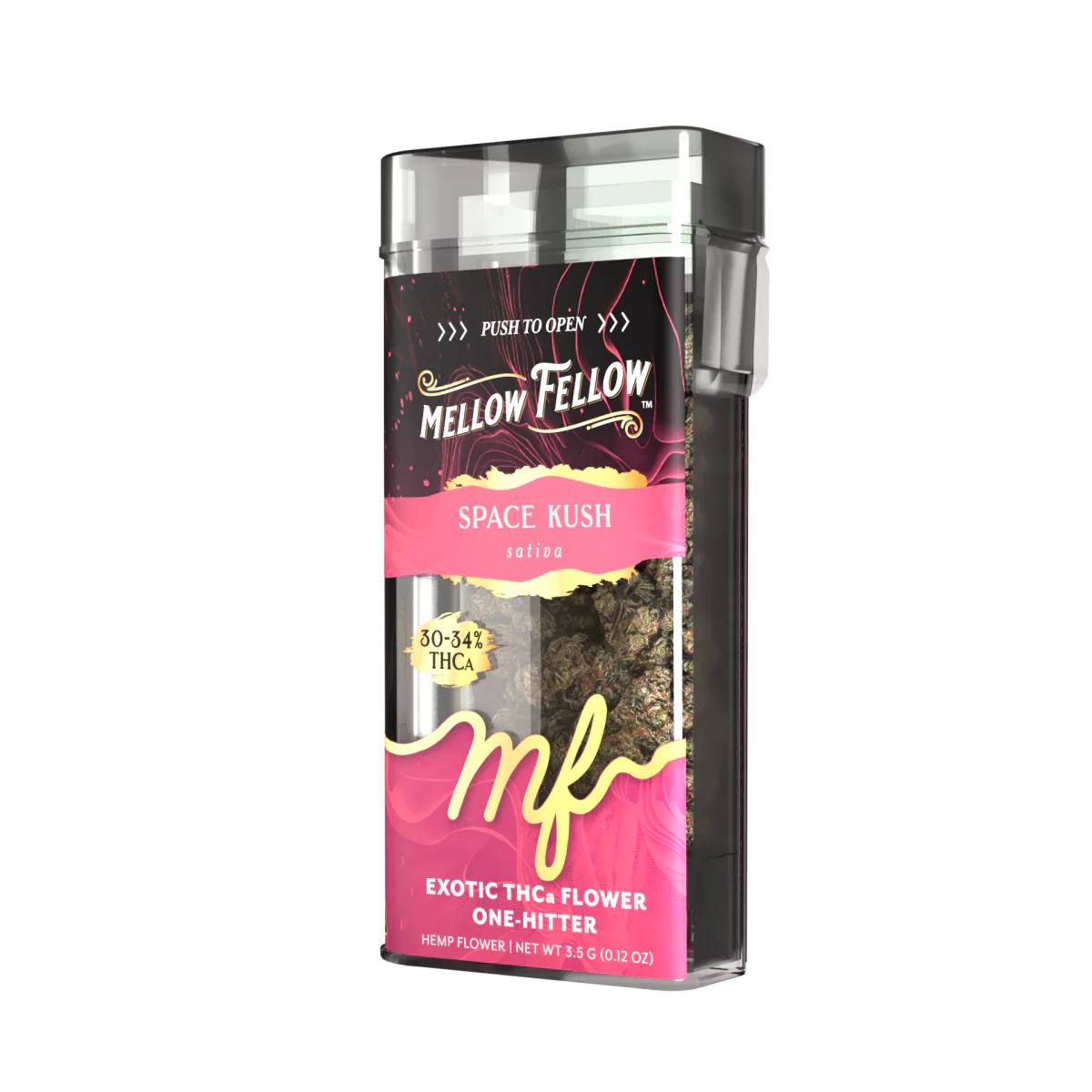 THCa 3.5g Exotic Flower + One Hitter - Space Kush (Sativa)