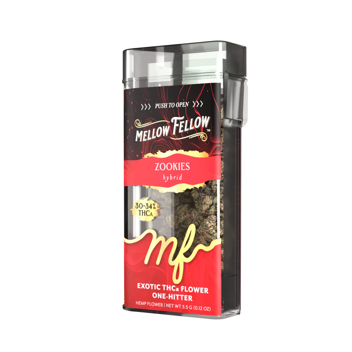 THCa 3.5g Exotic Flower + One Hitter - Zookies (Hybrid)