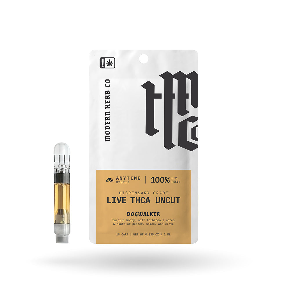 THCa Live Resin Cartridge Uncut: Anytime Dogwalker Best Price