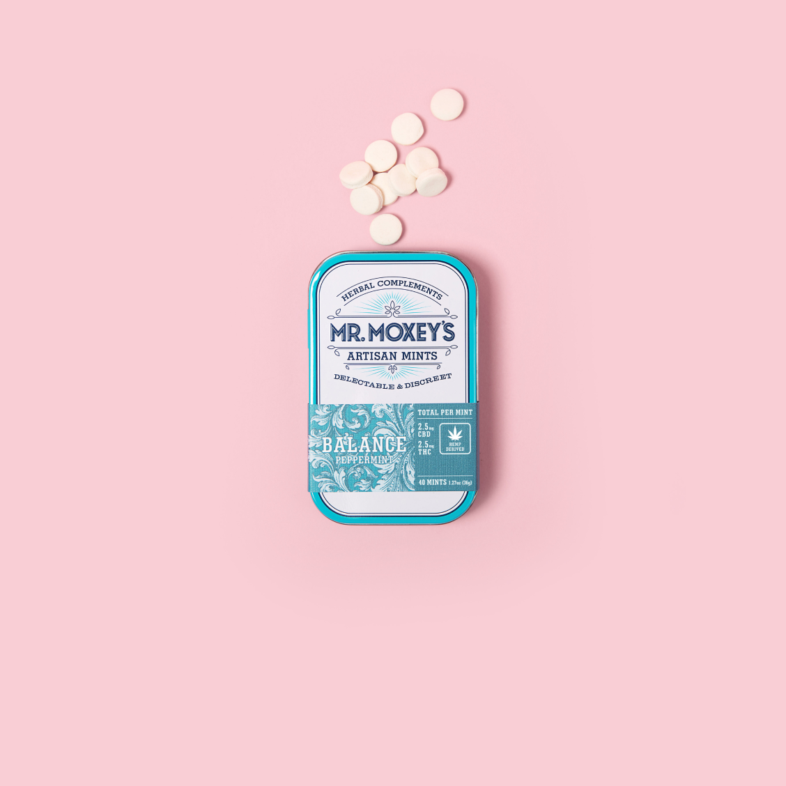 Mr. Moxey's Balance Peppermint Mints