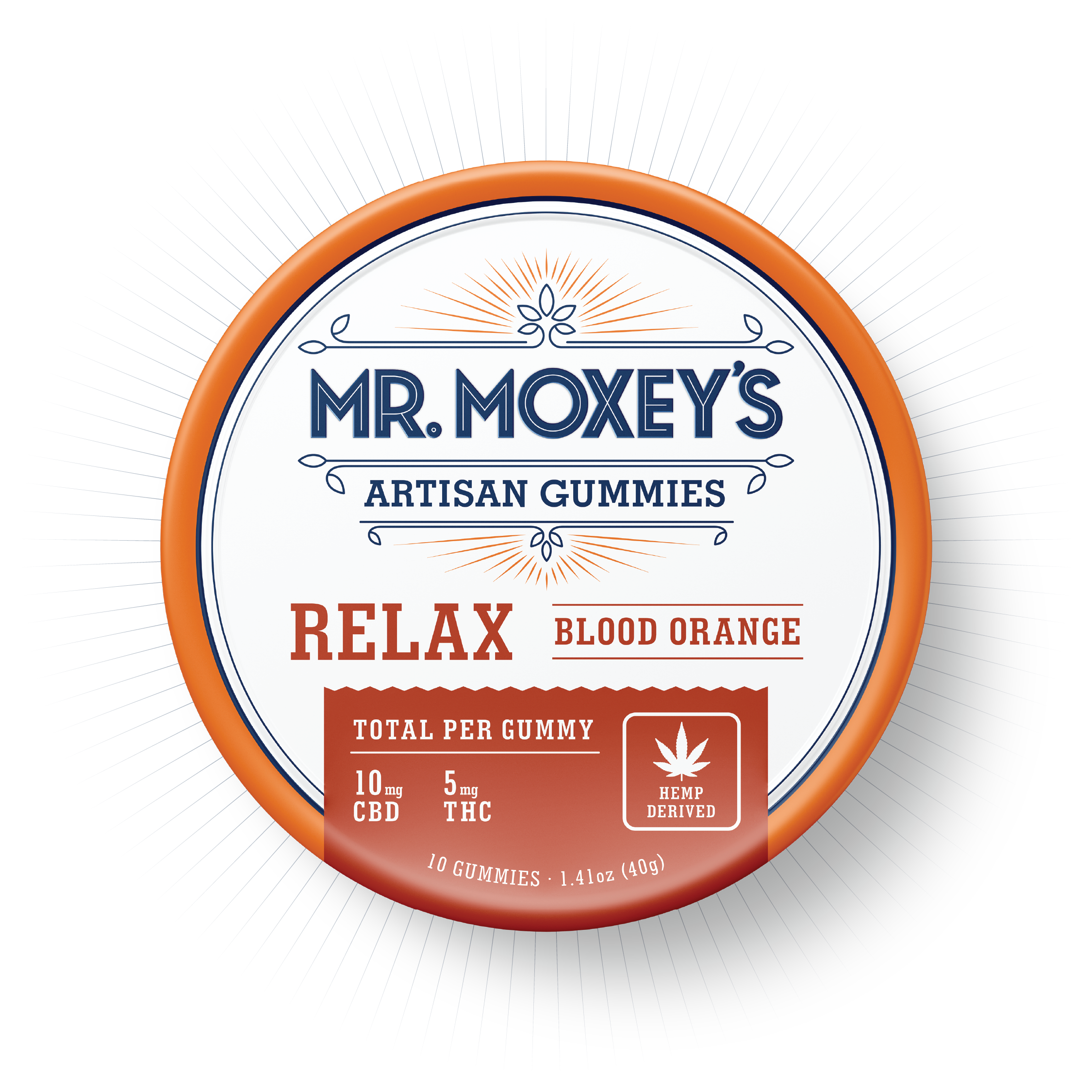 Mr. Moxey's Relax Blood Orange Gummy