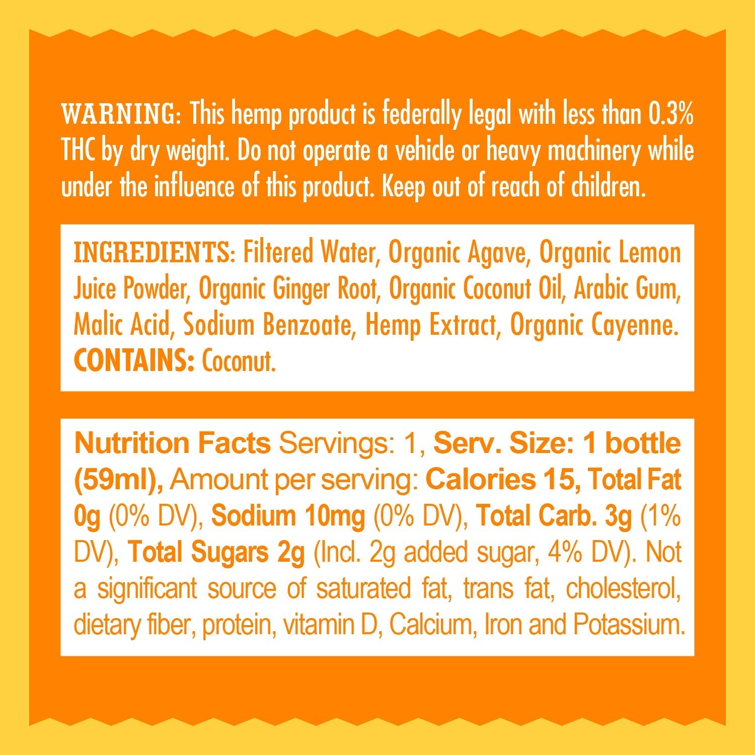 Mr. Moxey's Relief Lemon Ginger Wellness Shot (6 pack)
