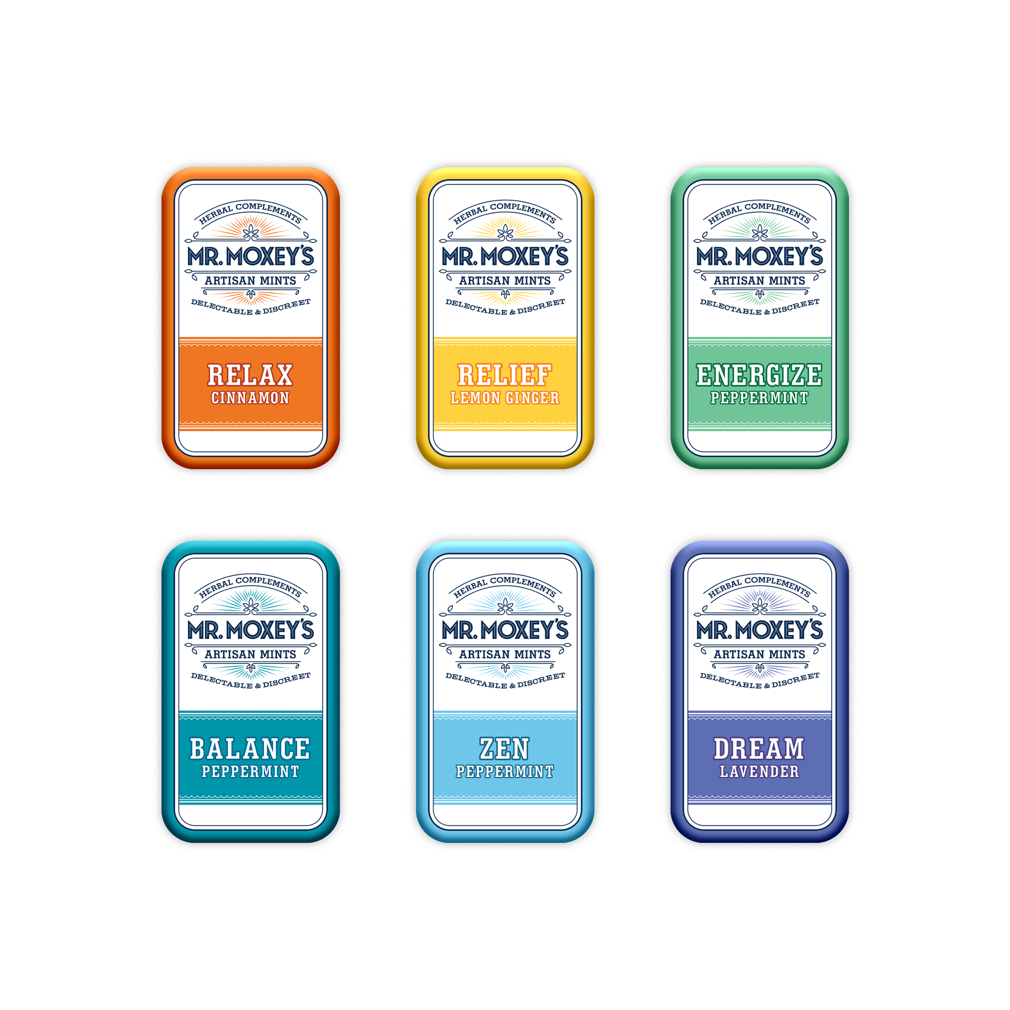 Mr. Moxey's Rainbow Pack (Trial Size)